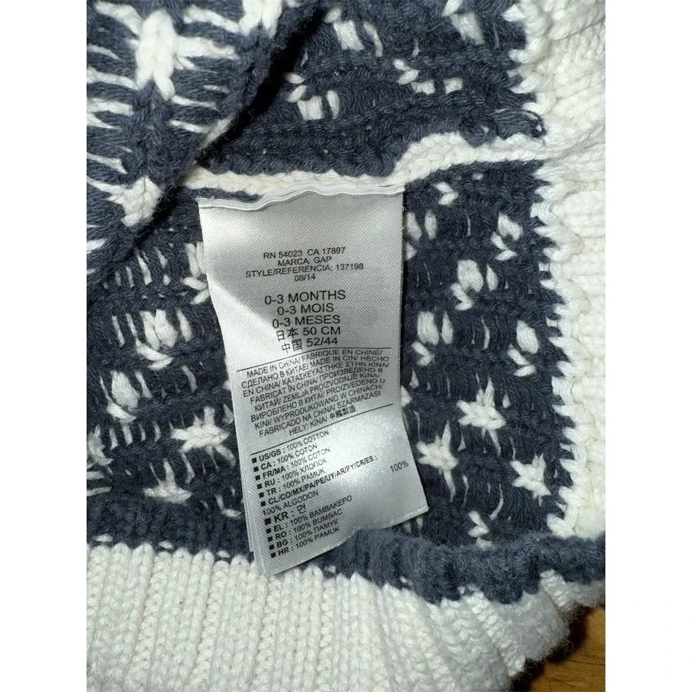 BabyGap Baby Boy Shawl Collar Birdseye Cardigan Sweater Infants 3 mo old‎ money